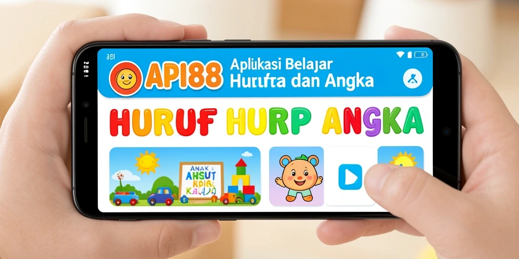 Tampilan antarmuka API88 yang interaktif dan cerah.