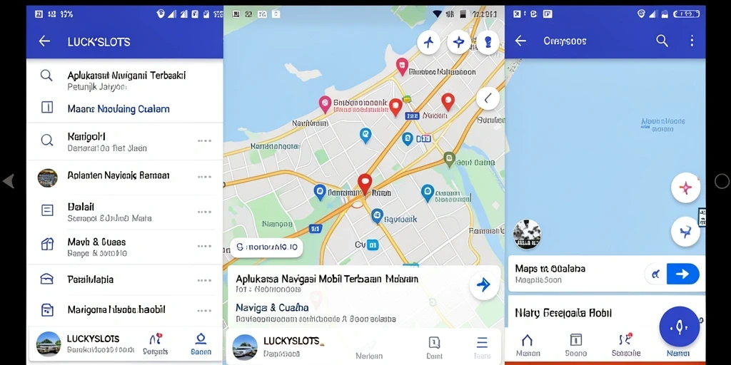 Tampilan antarmuka LUCKYSLOTS yang user-friendly untuk navigasi.