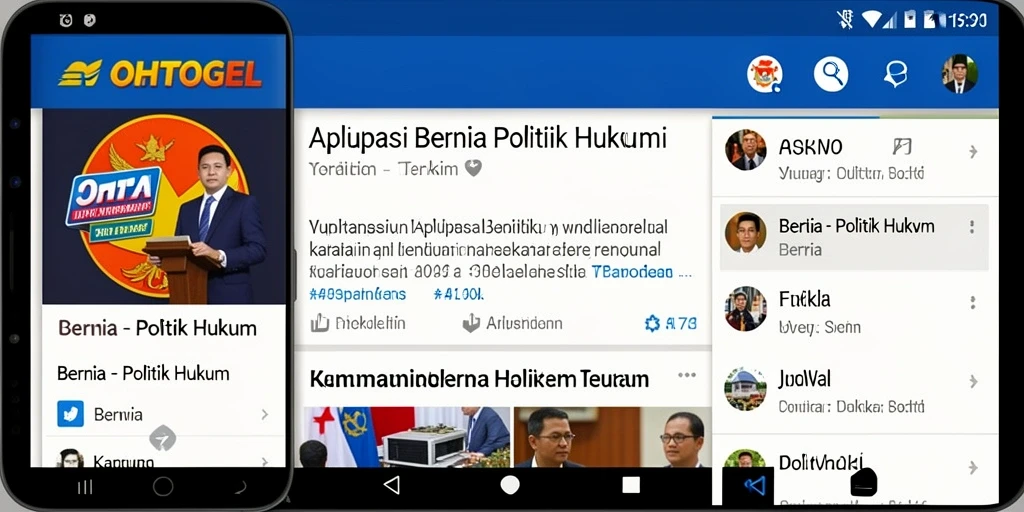 Tampilan antarmuka OHTOGEL yang modern dan informatif.
