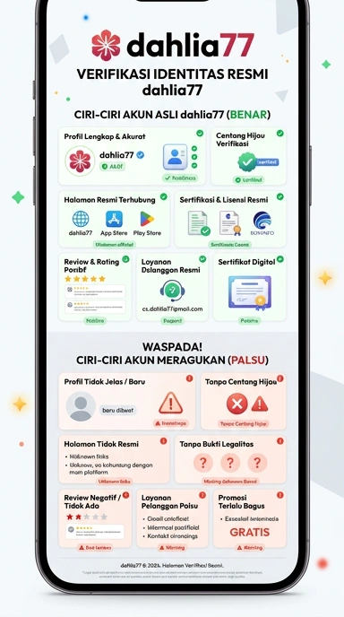 Kanal Resmi dahlia77 untuk Pengguna Android Indonesia